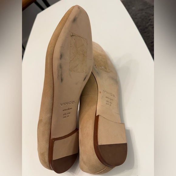 NWOT Vince Tan Suede Ballet Flats size 8.5 - Picture 5 of 6